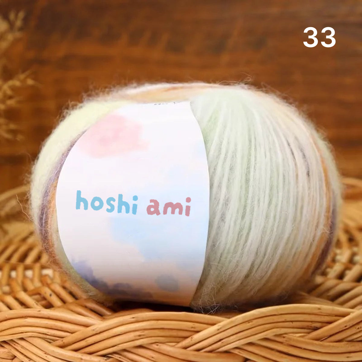 Cloud Mohair(クラウドモヘア)50g|雲のように美しい段染め|シルク混モヘア・シルクウール配合|全20色