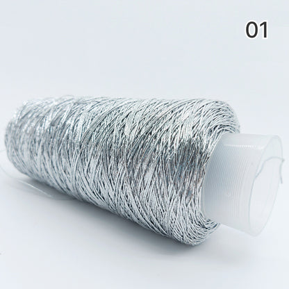Jewel Metallic Yarn（ジュエルメタリックヤーン）200g｜メタリックな輝き｜韓国トレンド｜スマホショルダー・バッグ作りに｜大容量｜全29色