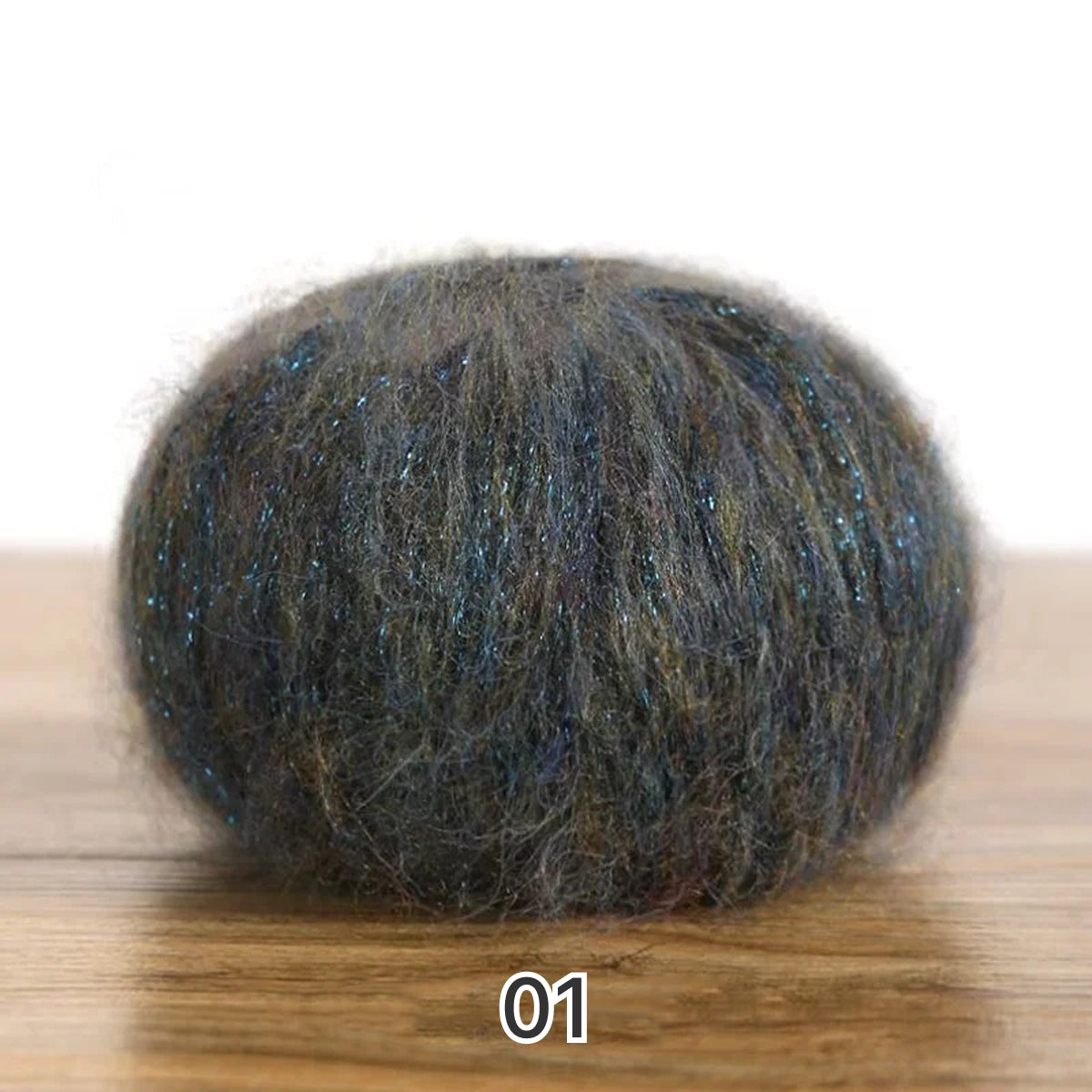 Sea Mohair（シーモヘア）25g ｜アルパカ50%×モヘア50%｜ふんわり軽やか｜引き揃え糸・透け感ニット・マフラー作り｜韓国ファッション｜全20色
