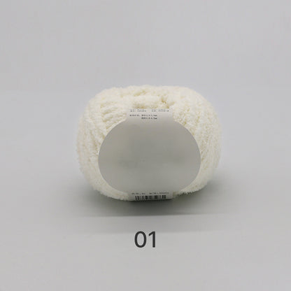 Cotton Candy Yarn（コットンキャンディヤーン）50g｜韓国で大流行｜ふわもこマシュマロ糸｜鉢底ネット編み・ネット編み・マフラー・帽子・編みぐるみ向け