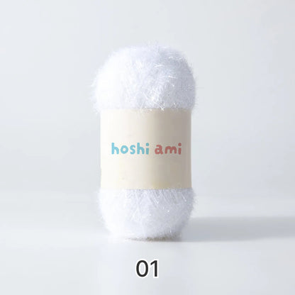 Bling Susemi Yarn（ブリングスセミヤーン）｜韓国スセミ糸｜キラキラファンシーヤーン｜引き揃えにもおすすめ｜全38色