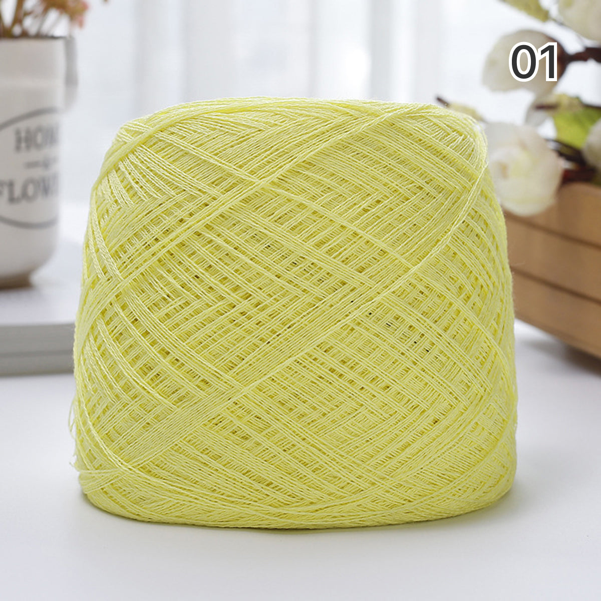 Pure Linen（ピュアリネン）100g｜リネン100％糸｜春夏にぴったりのさらっとした天然素材｜ウェア・帽子・バッグ・インテリア小物に｜全36色