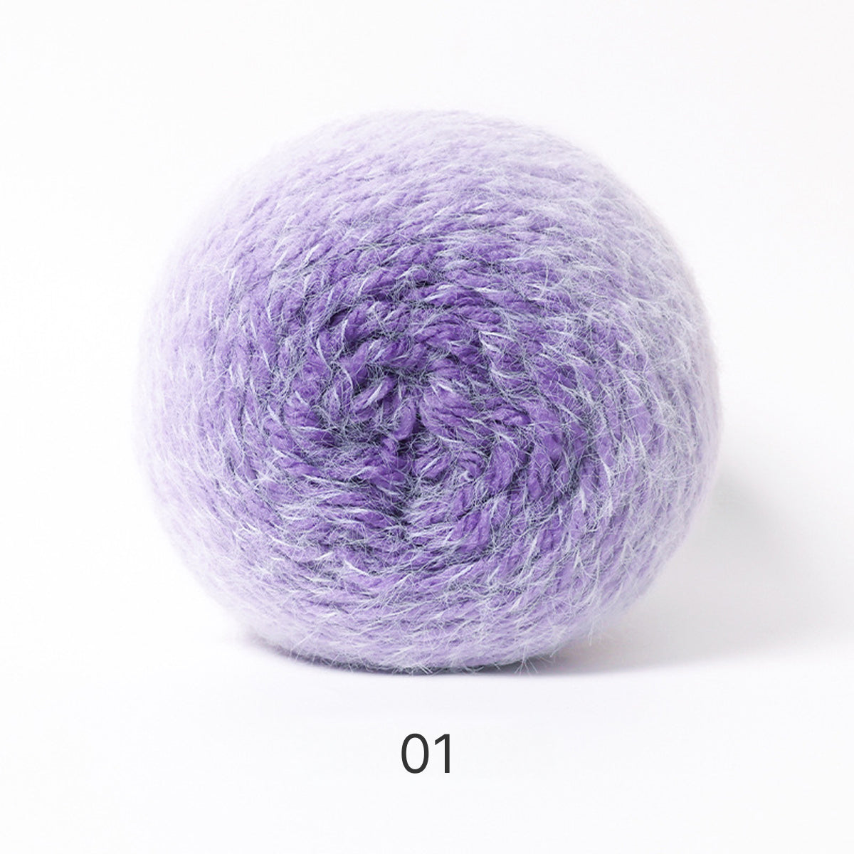Longfur Yarn（ロングファーヤーン）190g｜とろける肌触りのグラデーション｜花束ブランケット・ショール作りに｜極太｜全17色