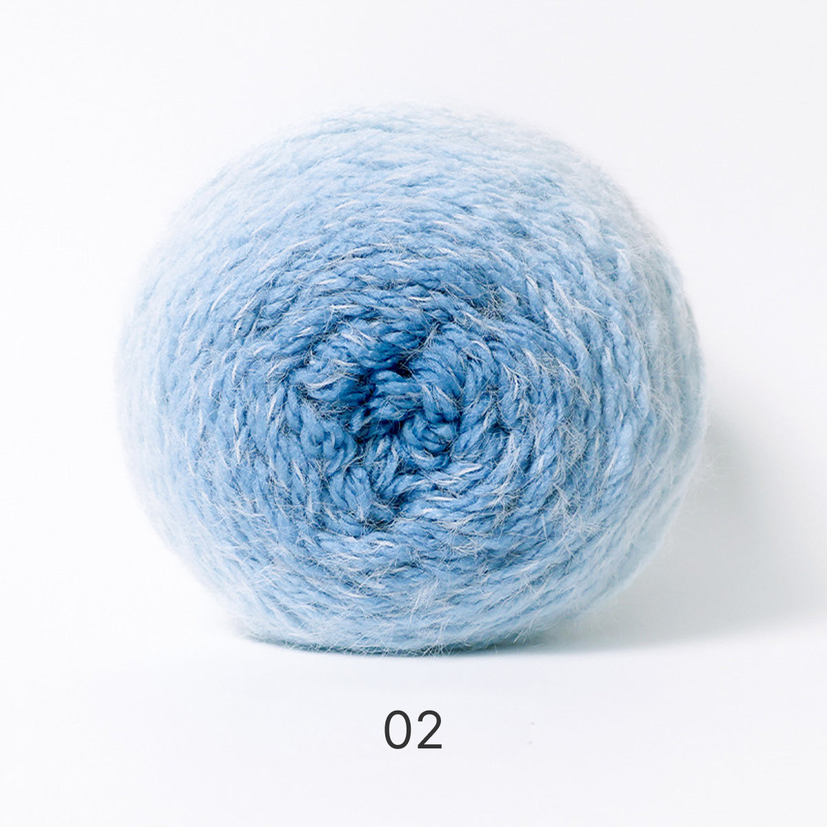 Longfur Yarn（ロングファーヤーン）190g｜とろける肌触りのグラデーション｜花束ブランケット・ショール作りに｜極太｜全17色