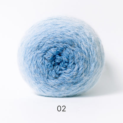 Longfur Yarn（ロングファーヤーン）190g｜とろける肌触りのグラデーション｜花束ブランケット・ショール作りに｜極太｜全17色