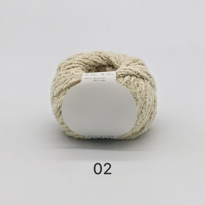 Cotton Candy Yarn（コットンキャンディヤーン）50g｜韓国で大流行｜ふわもこマシュマロ糸｜鉢底ネット編み・ネット編み・マフラー・帽子・編みぐるみ向け