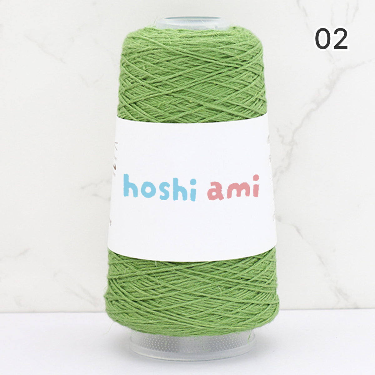 Breeze Lace Yarn（ブリーズレースヤーン）50g｜3本撚りのコットンリネンレース糸｜サマーヤーン｜春夏のウェア・ショール・小物に｜全11色