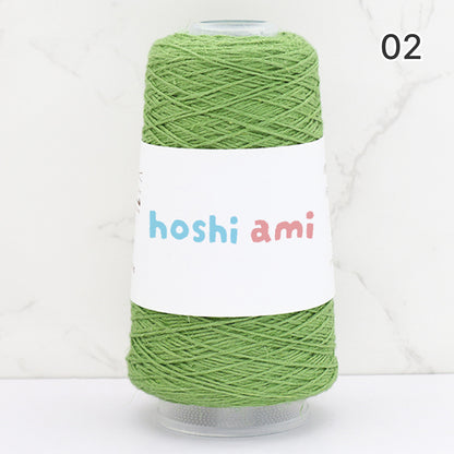 Breeze Lace Yarn（ブリーズレースヤーン）50g｜3本撚りのコットンリネンレース糸｜サマーヤーン｜春夏のウェア・ショール・小物に｜全11色