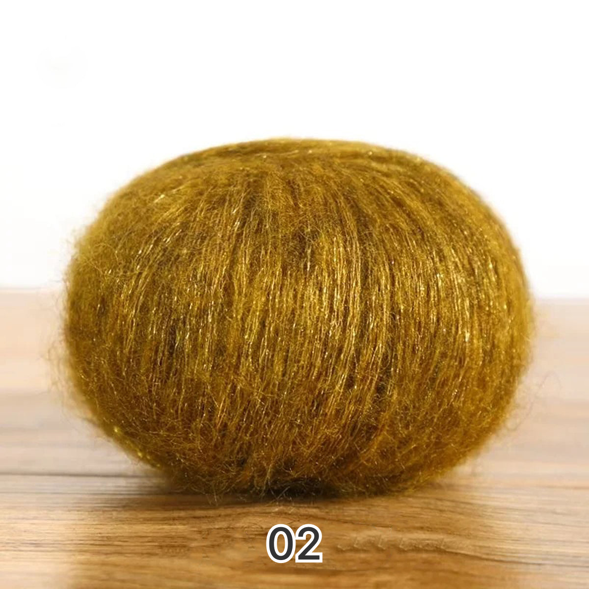 Sea Mohair（シーモヘア）25g ｜アルパカ50%×モヘア50%｜ふんわり軽やか｜引き揃え糸・透け感ニット・マフラー作り｜韓国ファッション｜全20色