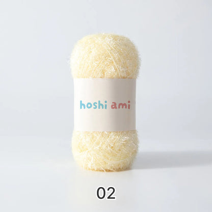 Bling Susemi Yarn（ブリングスセミヤーン）｜韓国スセミ糸｜キラキラファンシーヤーン｜引き揃えにもおすすめ｜全38色