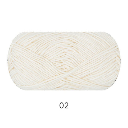 Premium Combed Cotton Lite（プレミアム・コーマコットン・ライト）40g｜高品質4ply｜軽やかで滑らかな編み心地｜推し活にぴったり｜初心者にもおすすめ｜全67色　