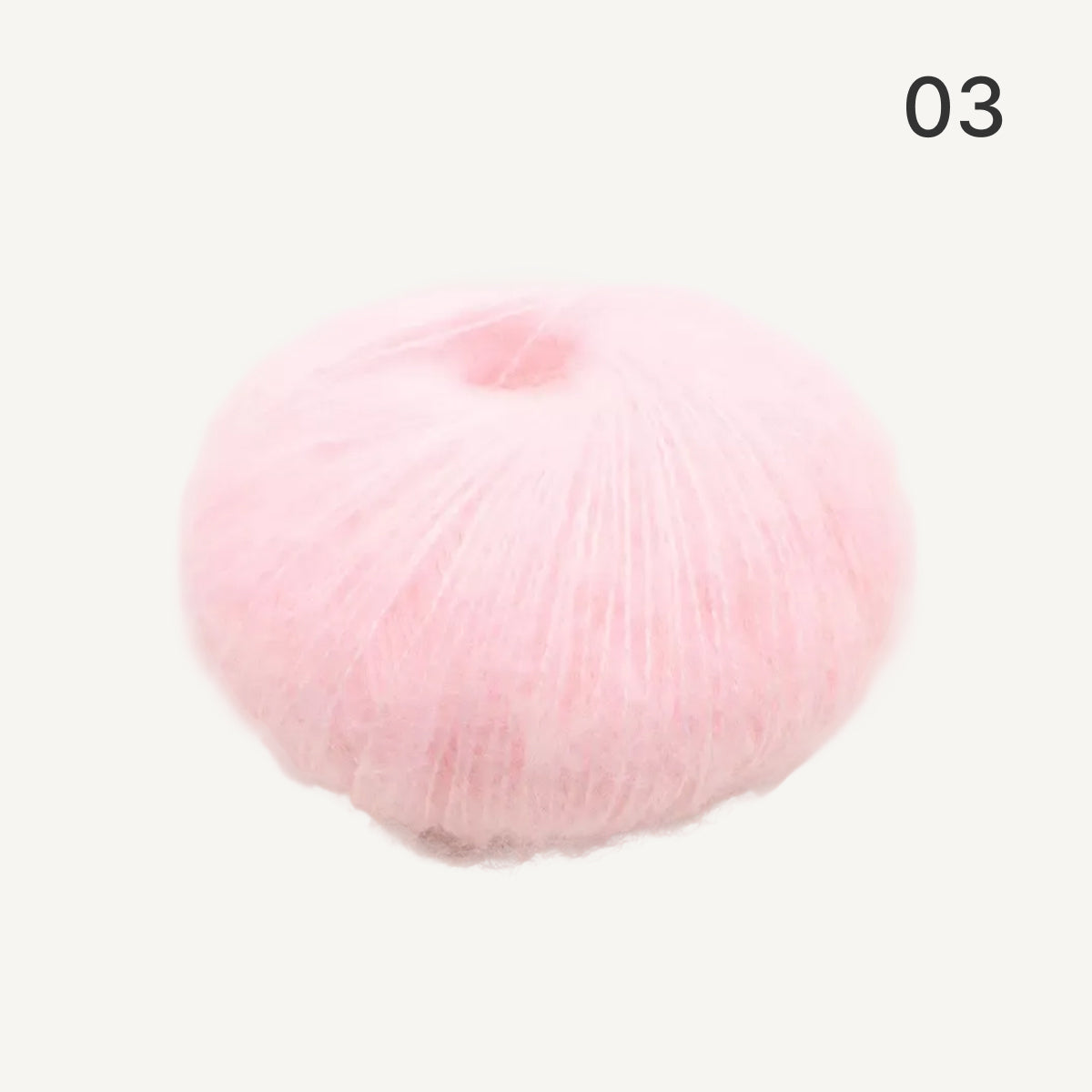 Fuwari Mohair（フワリモヘア）25g｜極上の肌触り｜綿あめのように軽やか｜引き揃え・透かし編み・ベビーウェアに｜全40色
