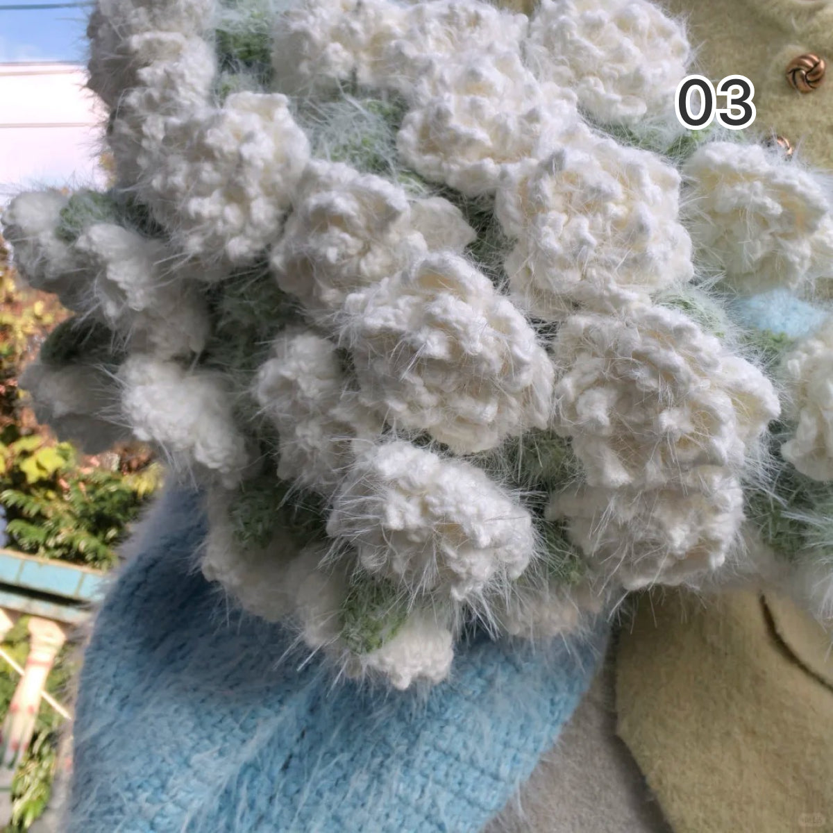 【手編みキット】夢幻のミックスカラーブーケ｜花束ブランケット｜ほしあみ限定｜全5色 ｜レシピ無料公開中！