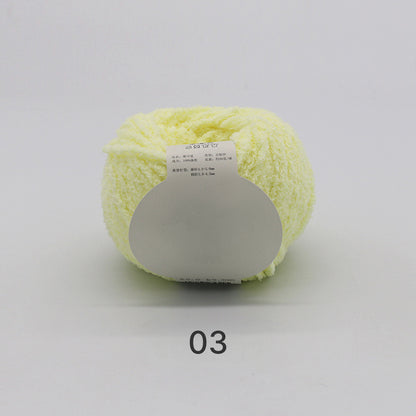 Cotton Candy Yarn（コットンキャンディヤーン）50g｜韓国で大流行｜ふわもこマシュマロ糸｜鉢底ネット編み・ネット編み・マフラー・帽子・編みぐるみ向け