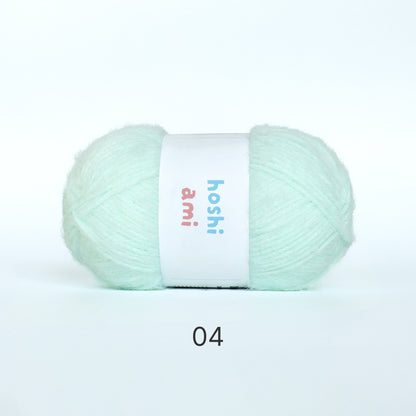 Tanpopo（タンポポ） 150g｜ふんわり毛足と透け感のある色合いが魅力｜服・バッグ・小物におすすめ｜全10色