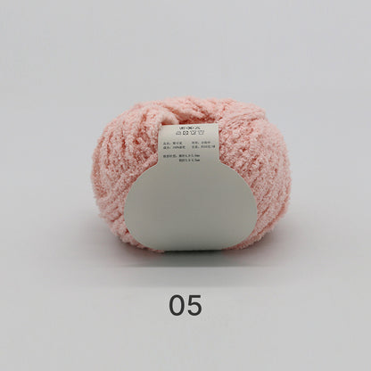 Cotton Candy Yarn（コットンキャンディヤーン）50g｜韓国で大流行｜ふわもこマシュマロ糸｜鉢底ネット編み・ネット編み・マフラー・帽子・編みぐるみ向け