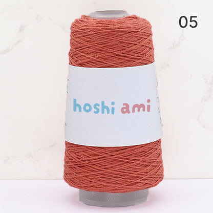 Breeze Lace Yarn（ブリーズレースヤーン）50g｜3本撚りのコットンリネンレース糸｜サマーヤーン｜春夏のウェア・ショール・小物に｜全11色