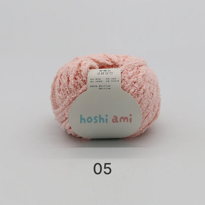 【手編みキット】肉球マフラー｜マシュマロタッチの猫足跡デザイン｜初心者OK｜全30色展開｜ 電子版編みレシピ