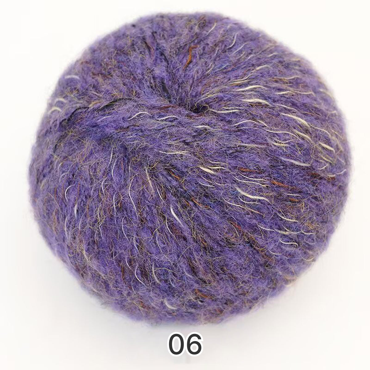 Hanabi Alpaca（ハナビ アルパカ）50g｜花火の彩り｜スーパーキッドモヘヤ＆アルパカ混｜韓国トレンド｜引き揃え風の華やかさ｜ファンシーヤーン｜全16色