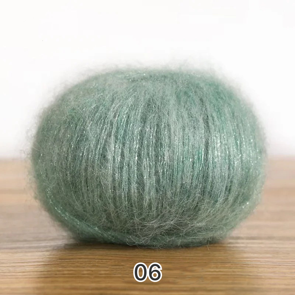 Sea Mohair（シーモヘア）25g ｜アルパカ50%×モヘア50%｜ふんわり軽やか｜引き揃え糸・透け感ニット・マフラー作り｜韓国ファッション｜全20色