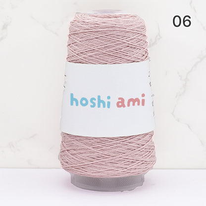 Breeze Lace Yarn（ブリーズレースヤーン）50g｜3本撚りのコットンリネンレース糸｜サマーヤーン｜春夏のウェア・ショール・小物に｜全11色
