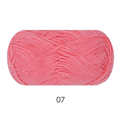 Premium Combed Cotton Lite（プレミアム・コーマコットン・ライト）40g｜高品質4ply｜軽やかで滑らかな編み心地｜推し活にぴったり｜初心者にもおすすめ｜全67色　
