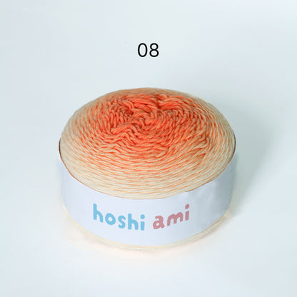 No Fur Yarn（ノンファーヤーン） 230g｜ふんわり綿混グラデーション糸｜1玉でベストが完成｜大人可愛いニュアンスカラー｜コットン混｜全9色