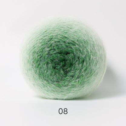 Longfur Yarn（ロングファーヤーン）190g｜とろける肌触りのグラデーション｜花束ブランケット・ショール作りに｜極太｜全17色