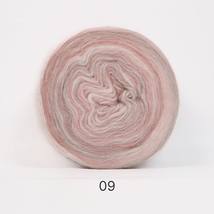 Fairy Fur（フェアリーファー）400g｜グラデーションファーヤーン｜やわらかな肌触り・約1320mの大容量大容量｜全10色