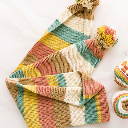 Rainbow Cotton（レインボーコットン） 100g｜カラフルなグラデーションケーキヤーン｜編むだけで可愛いボーダー柄｜韓国風｜コットン混合｜全23色
