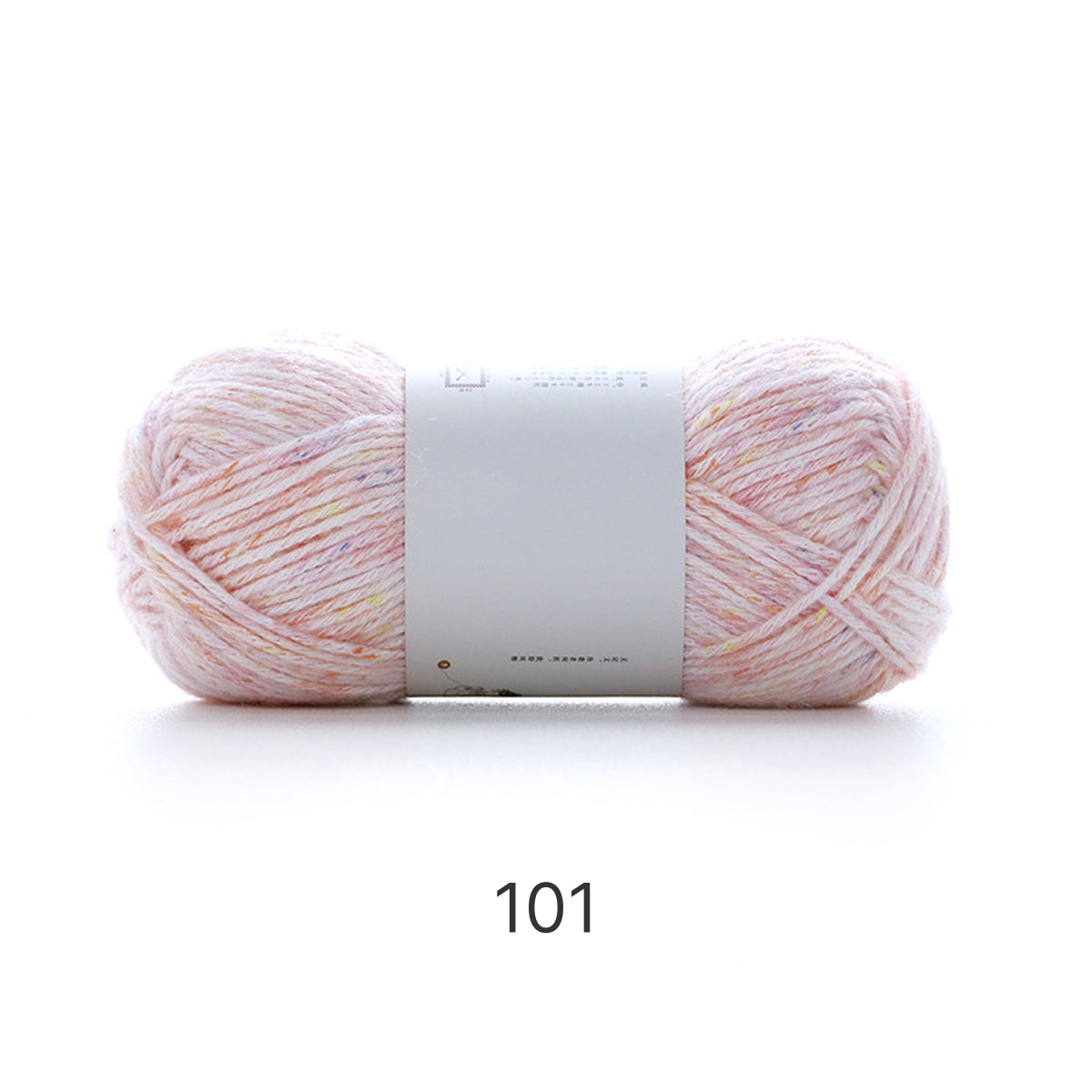 Mousse Cotton（ムース・コットン）50g｜韓国インテリア風｜空気を編むような新感覚｜カラフルネップ入りエアリーコットン糸｜並太｜全14色