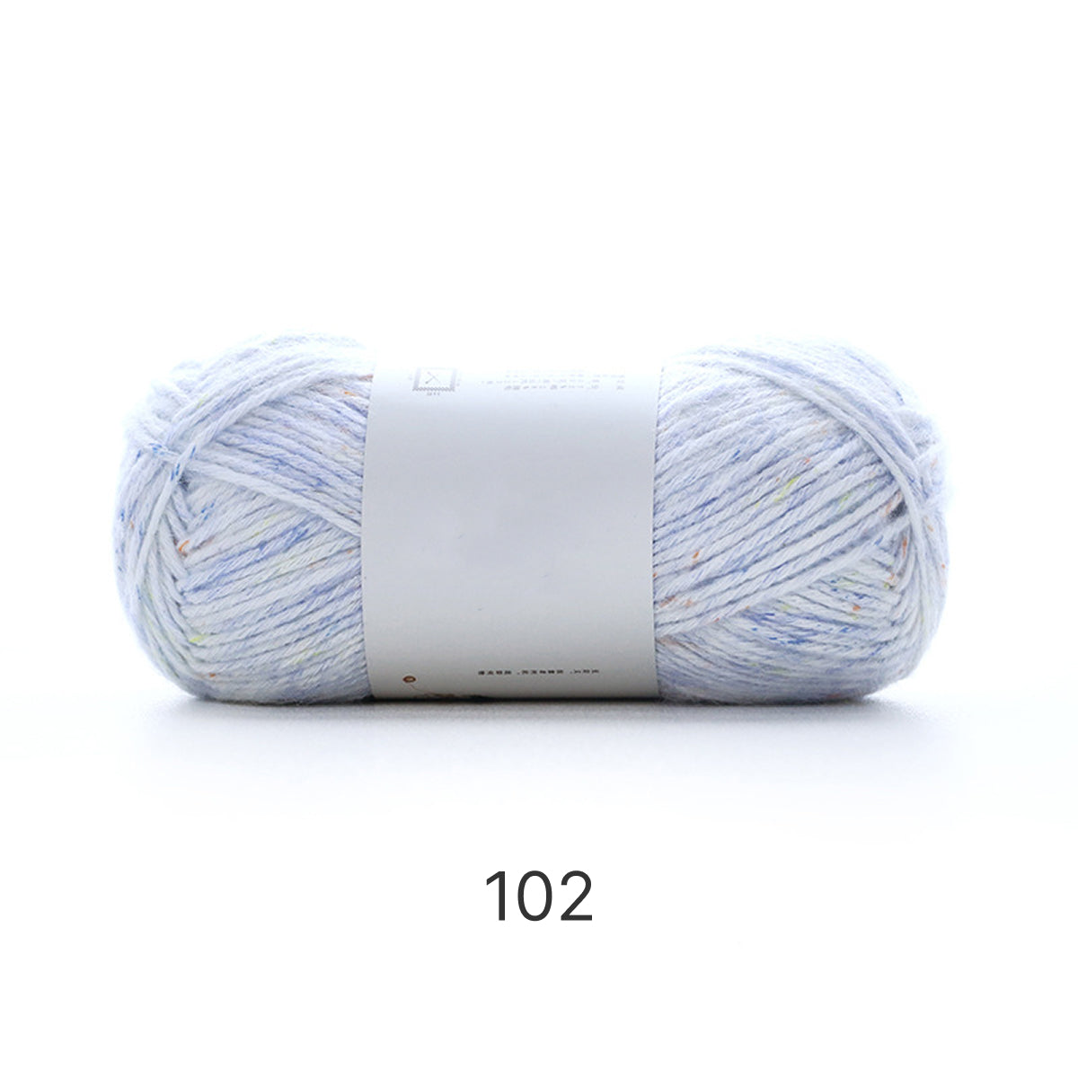 Mousse Cotton（ムース・コットン）50g｜韓国インテリア風｜空気を編むような新感覚｜カラフルネップ入りエアリーコットン糸｜並太｜全14色