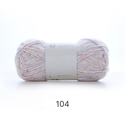 【手編みキット】Mousse Hana Shawl（ムースハナショール）｜花モチーフつなぎの三角ショール｜コットン入り｜冷房対策にも｜全16タイプ｜編み図＋動画付き