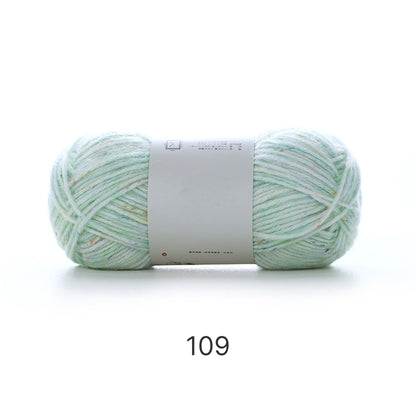 【手編みキット】Mousse Hana Shawl（ムースハナショール）｜花モチーフつなぎの三角ショール｜コットン入り｜冷房対策にも｜全16タイプ｜編み図＋動画付き