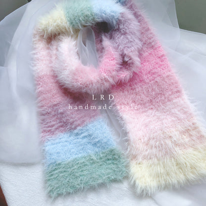 Mochi Fur Yarn（モチファーヤーン）50g｜ふわもこ・フェイクファー・パステルカラー｜帽子・マフラー｜韓国トレンド｜全15色