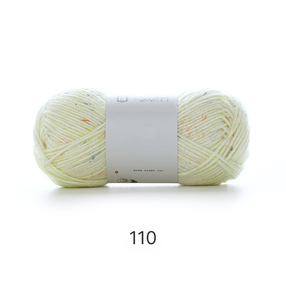 Mousse Cotton（ムース・コットン）50g｜韓国インテリア風｜空気を編むような新感覚｜カラフルネップ入りエアリーコットン糸｜並太｜全14色