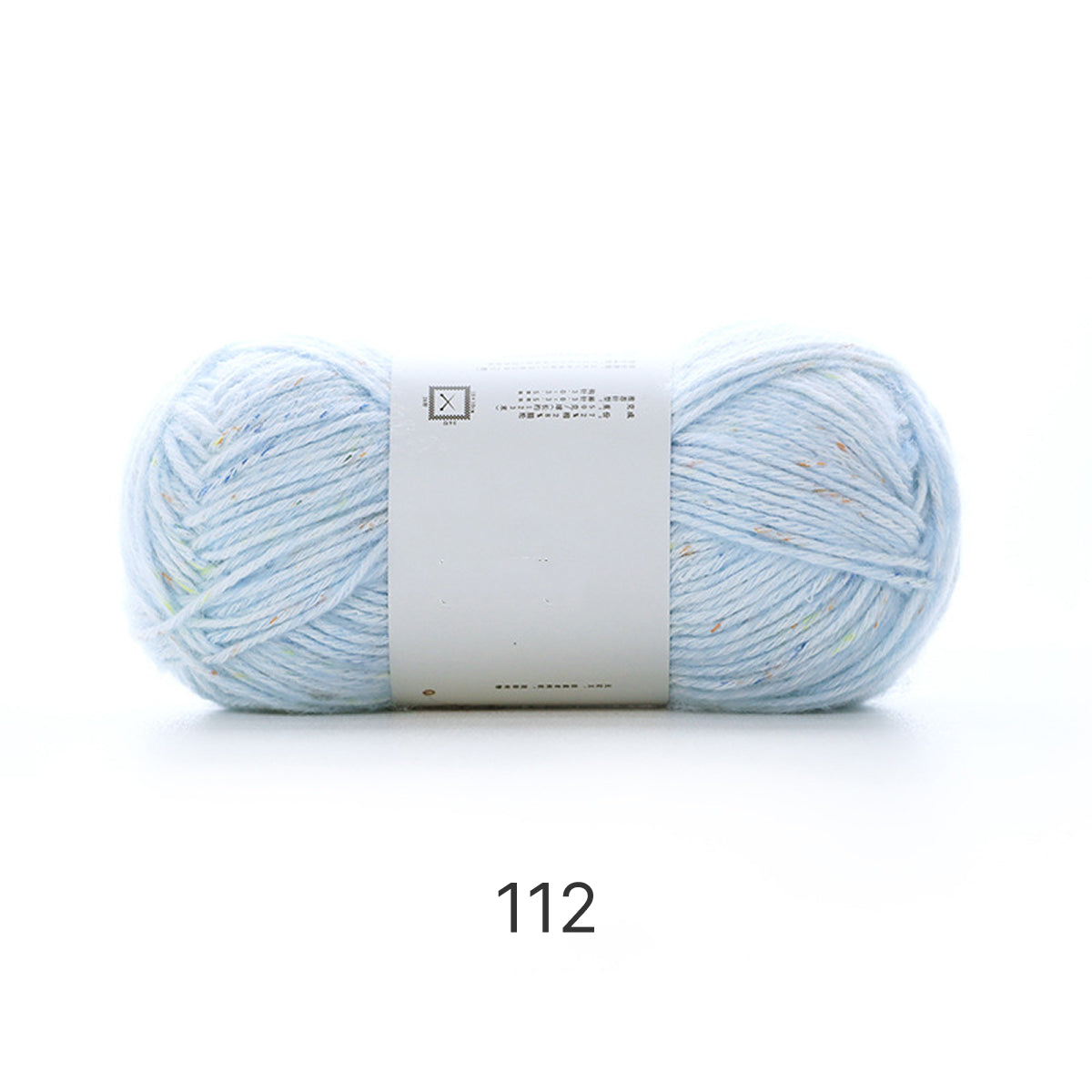 Mousse Cotton（ムース・コットン）50g｜韓国インテリア風｜空気を編むような新感覚｜カラフルネップ入りエアリーコットン糸｜並太｜全14色
