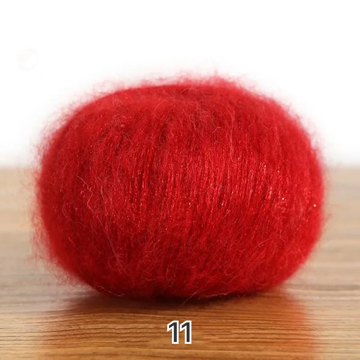 Sea Mohair（シーモヘア）25g ｜アルパカ50%×モヘア50%｜ふんわり軽やか｜引き揃え糸・透け感ニット・マフラー作り｜韓国ファッション｜全20色