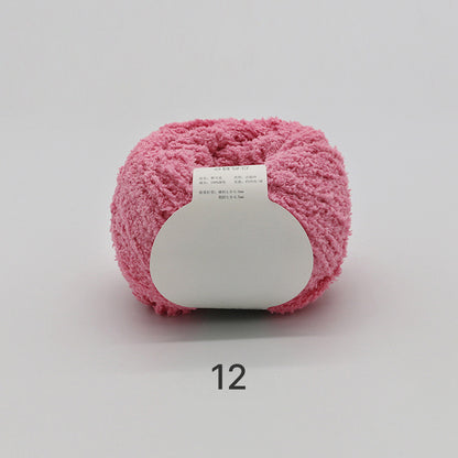 Cotton Candy Yarn（コットンキャンディヤーン）50g｜韓国で大流行｜ふわもこマシュマロ糸｜鉢底ネット編み・ネット編み・マフラー・帽子・編みぐるみ向け