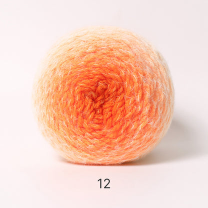 Longfur Yarn（ロングファーヤーン）190g｜とろける肌触りのグラデーション｜花束ブランケット・ショール作りに｜極太｜全17色