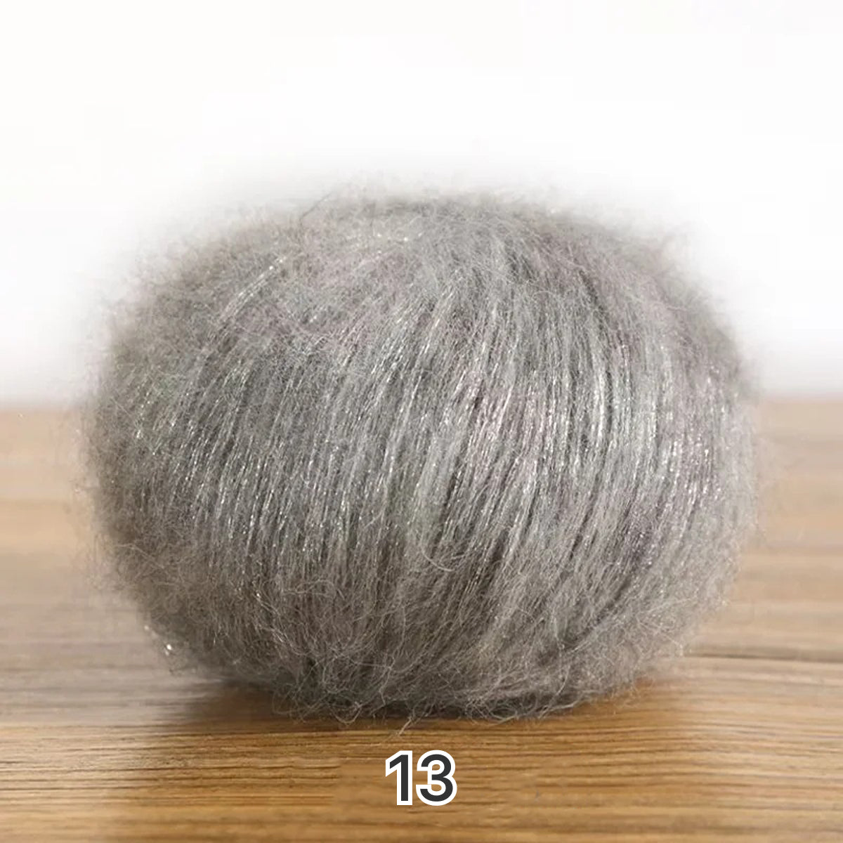 Sea Mohair（シーモヘア）25g ｜アルパカ50%×モヘア50%｜ふんわり軽やか｜引き揃え糸・透け感ニット・マフラー作り｜韓国ファッション｜全20色
