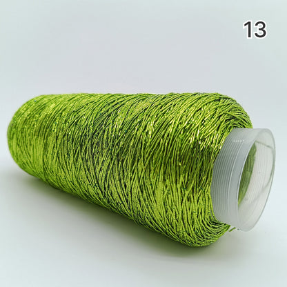 Jewel Metallic Yarn（ジュエルメタリックヤーン）200g｜メタリックな輝き｜韓国トレンド｜スマホショルダー・バッグ作りに｜大容量｜全29色
