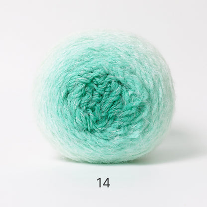 Longfur Yarn（ロングファーヤーン）190g｜とろける肌触りのグラデーション｜花束ブランケット・ショール作りに｜極太｜全17色