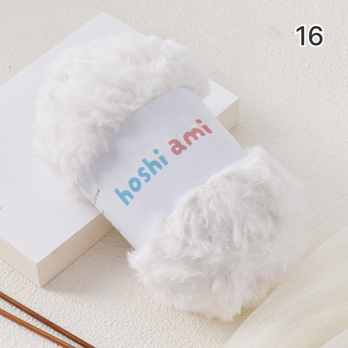 Fake Fur Yarn（フェイクファーヤーン）100g｜極太｜もこもこ エコファー｜星ポンチョ・マフラー・バッグ・ラグ｜全22色