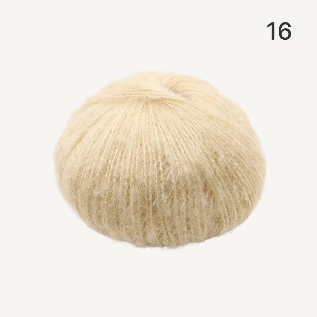 Fuwari Mohair（フワリモヘア）25g｜極上の肌触り｜綿あめのように軽やか｜引き揃え・透かし編み・ベビーウェアに｜全40色