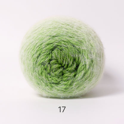 Longfur Yarn（ロングファーヤーン）190g｜とろける肌触りのグラデーション｜花束ブランケット・ショール作りに｜極太｜全17色