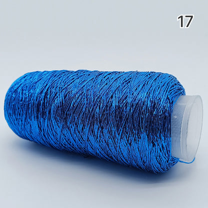 Jewel Metallic Yarn（ジュエルメタリックヤーン）200g｜メタリックな輝き｜韓国トレンド｜スマホショルダー・バッグ作りに｜大容量｜全29色