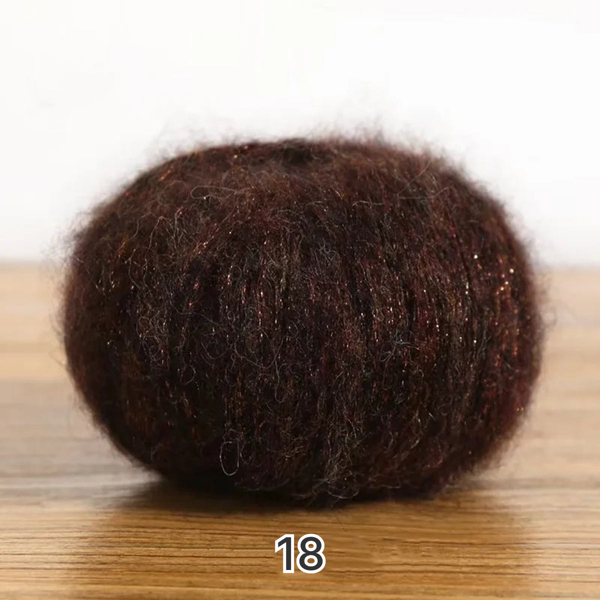 Sea Mohair（シーモヘア）25g ｜アルパカ50%×モヘア50%｜ふんわり軽やか｜引き揃え糸・透け感ニット・マフラー作り｜韓国ファッション｜全20色