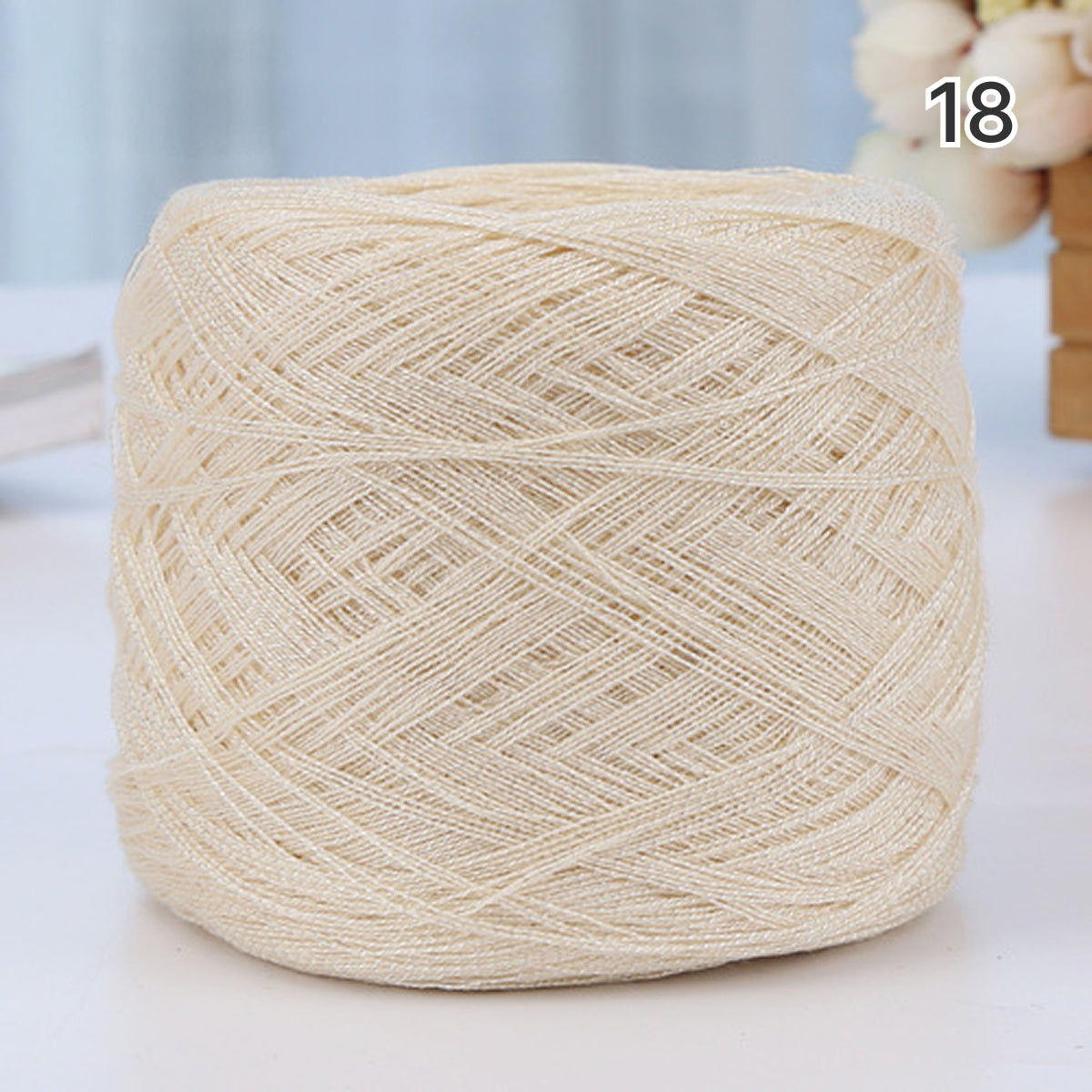 Pure Linen（ピュアリネン）100g｜リネン100％糸｜春夏にぴったりのさらっとした天然素材｜ウェア・帽子・バッグ・インテリア小物に｜全36色