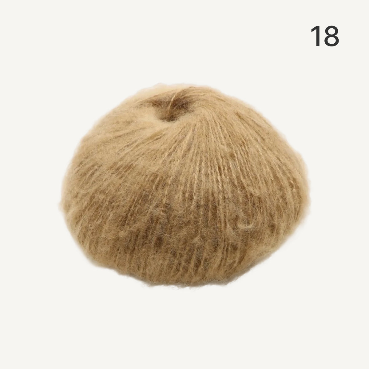 Fuwari Mohair（フワリモヘア）25g｜極上の肌触り｜綿あめのように軽やか｜引き揃え・透かし編み・ベビーウェアに｜全40色